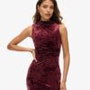Robe longue en velours Robe longue en velours