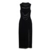 Robe longue en velours Robe longue en velours