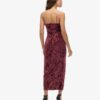 Robe longue en velours Diamonte Robe longue en velours Diamonte