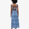 Robe longue à nouer dans le dos Robe longue à nouer dans le dos