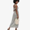 Robe longue à nouer dans le dos Robe longue à nouer dans le dos