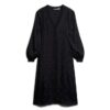 Robe midi à bordures en dentelle Robe midi à bordures en dentelle