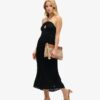 Robe midi à découpes Robe midi à découpes