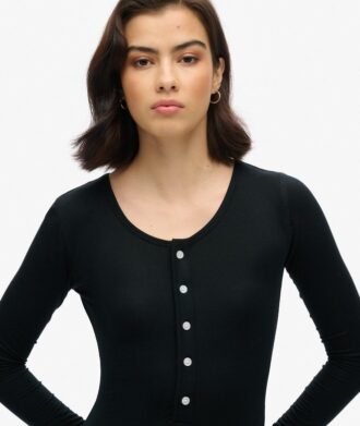 Robe midi à demi-boutons Robe midi à demi-boutons