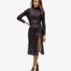 Robe midi dos nu à paillettes Robe midi dos nu à paillettes