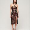 Robe midi dos nu à paillettes Robe midi dos nu à paillettes