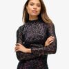 Robe midi dos nu à paillettes Robe midi dos nu à paillettes