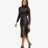 Robe midi dos nu à paillettes Robe midi dos nu à paillettes