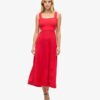 Robe midi en jersey à découpes Robe midi en jersey à découpes