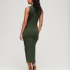 Robe midi en jersey froncé Robe midi en jersey froncé