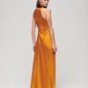 Robe midi en satin Robe midi en satin