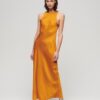 Robe midi en satin Robe midi en satin