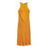 Robe midi en satin Robe midi en satin