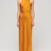Robe midi en satin Robe midi en satin