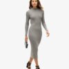 Robe midi moulante dos nu Robe midi moulante dos nu