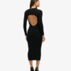 Robe midi moulante dos nu Robe midi moulante dos nu