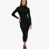 Robe midi moulante dos nu Robe midi moulante dos nu