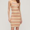 Robe midi moulante en jersey côtelé Robe midi moulante en jersey côtelé