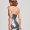 Robe moulante bandeau à paillettes Robe moulante bandeau à paillettes