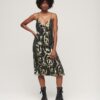 Robe nuisette mi-longue métallisée Robe nuisette mi-longue métallisée