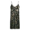 Robe nuisette mi-longue métallisée Robe nuisette mi-longue métallisée