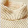 Robe-pull à col roulé en maille Robe-pull à col roulé en maille
