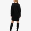 Robe-pull en maille à col en V Robe-pull en maille à col en V