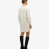 Robe-pull en maille à col en V Robe-pull en maille à col en V