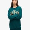 Robe sweat avec logo métallisé de luxe Robe sweat avec logo métallisé de luxe