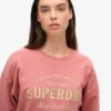 Robe sweat avec logo métallisé de luxe Robe sweat avec logo métallisé de luxe