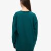 Robe sweat avec logo métallisé de luxe Robe sweat avec logo métallisé de luxe