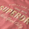 Robe sweat avec logo métallisé de luxe Robe sweat avec logo métallisé de luxe