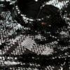 Robe t-shirt à col haut et paillettes Robe t-shirt à col haut et paillettes