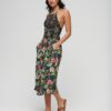 Robe Vintage à col licou smockée Robe Vintage à col licou smockée