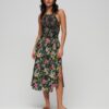 Robe Vintage à col licou smockée Robe Vintage à col licou smockée
