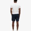 Short bermuda à pois indigo