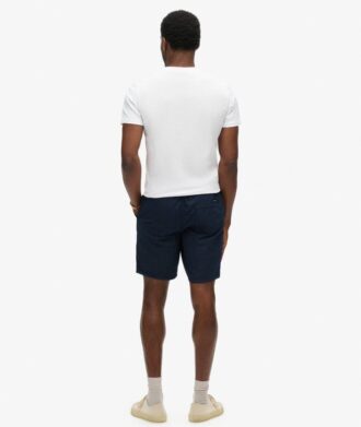 Short bermuda à pois indigo