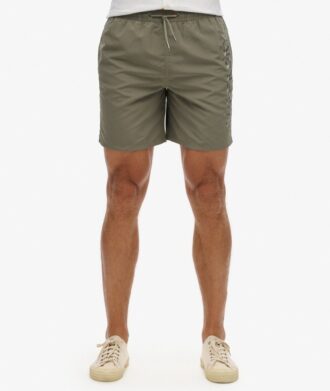 Short de bain brodé haut de gamme de 43 cm