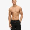 Short de bain brodé haut de gamme de 43 cm