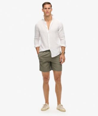Short de bain brodé haut de gamme de 43 cm