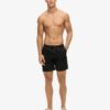 Short de bain brodé haut de gamme de 43 cm
