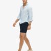 Short de bain brodé haut de gamme de 43 cm
