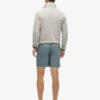 Short de bain brodé haut de gamme de 43 cm