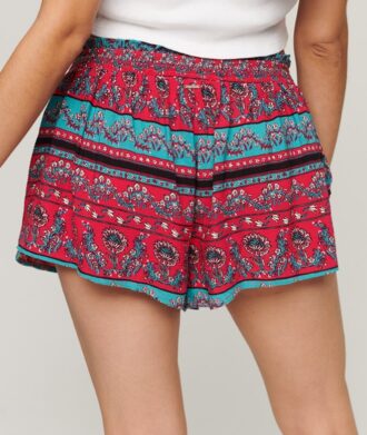 Short de plage smocké