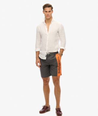 Short de surf recyclé 19 pouces avec logo Sportswear