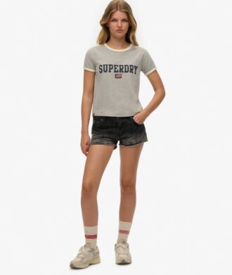 Short en denim