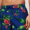 Shorts de bain 43 cm à imprimé hawaïen recyclé Shorts de bain 43 cm à imprimé hawaïen recyclé