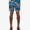 Shorts de bain 43 cm à imprimé hawaïen recyclé Shorts de bain 43 cm à imprimé hawaïen recyclé