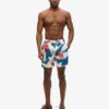 Shorts de bain 43 cm à imprimé hawaïen recyclé Shorts de bain 43 cm à imprimé hawaïen recyclé