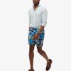 Shorts de bain 43 cm à imprimé hawaïen recyclé Shorts de bain 43 cm à imprimé hawaïen recyclé
